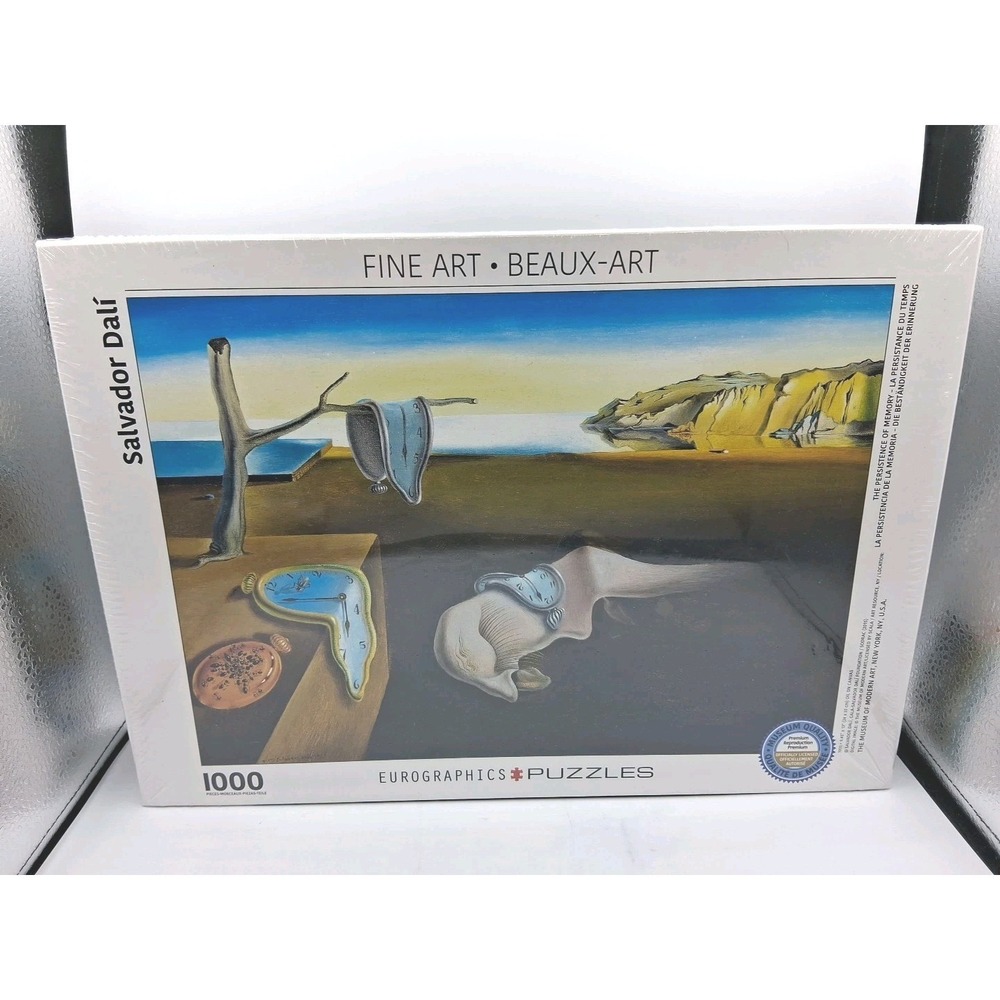 Eurographics Persistence of Memory 1000 Piece Jigsaw Puzzle Dali 6000-0845